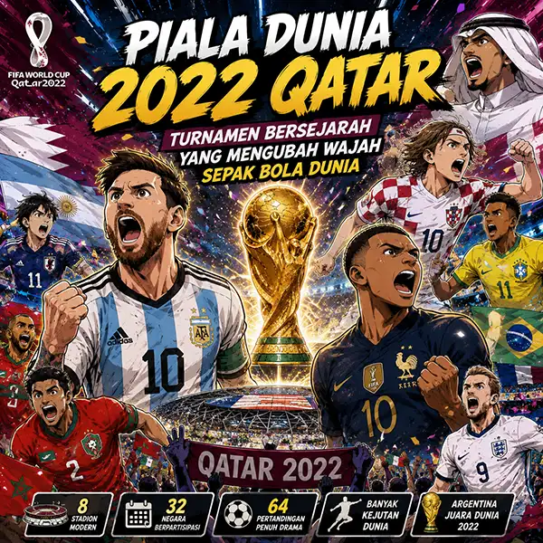 Piala Dunia 2022 Qatar: Turnamen Bersejarah yang Mengubah Wajah Sepak Bola Dunia