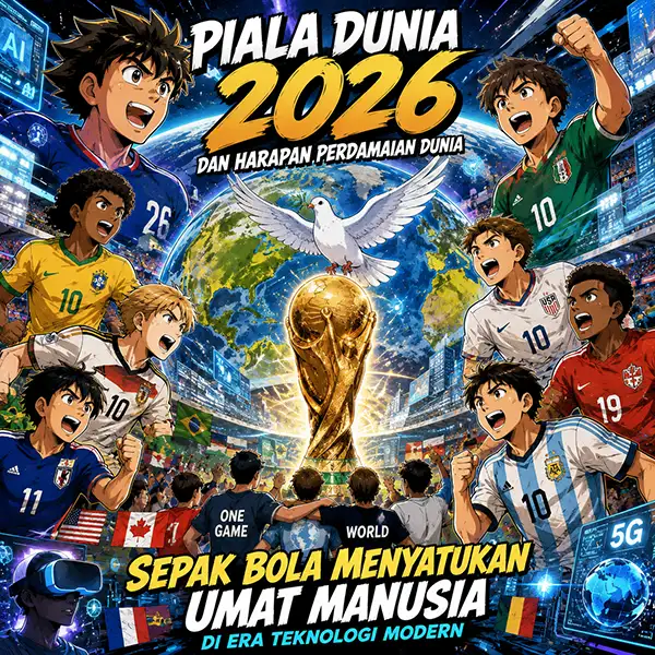 Piala Dunia 2026 dan Harapan Perdamaian Dunia: Ketika Sepak Bola Menyatukan Umat Manusia di Era Teknologi Modern